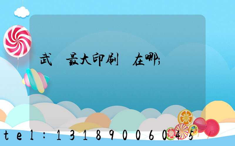 武漢最大印刷廠在哪